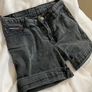 Y2K Stretch Denim Shorts